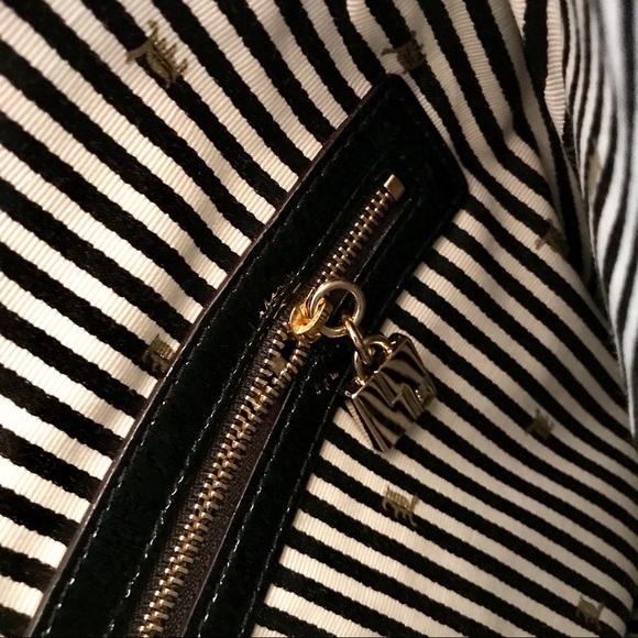 L.A.M.B. Gwen Stefani plaid patent tote clutch - Picture 4 of 8